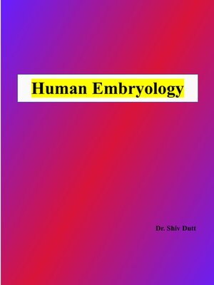 cover image of Human Embryology